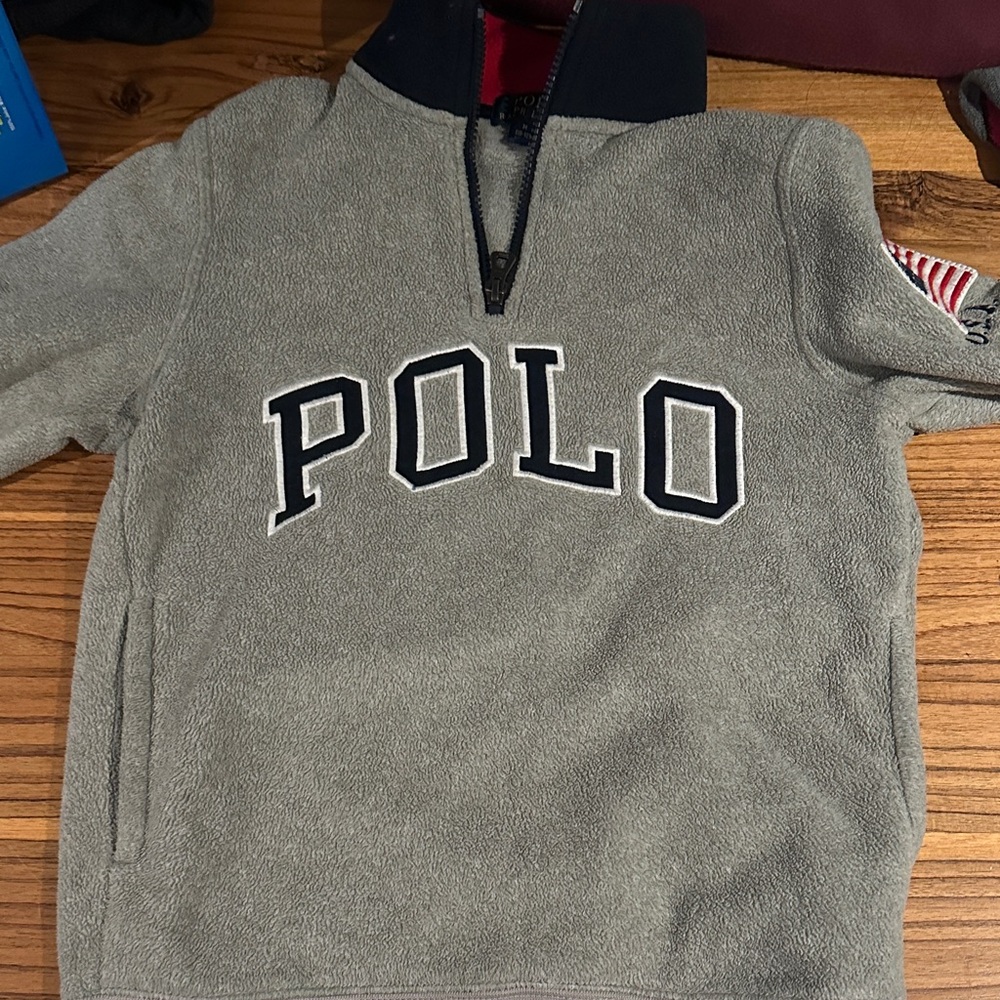 Polo by Ralph Lauren Gray Kids Sweater